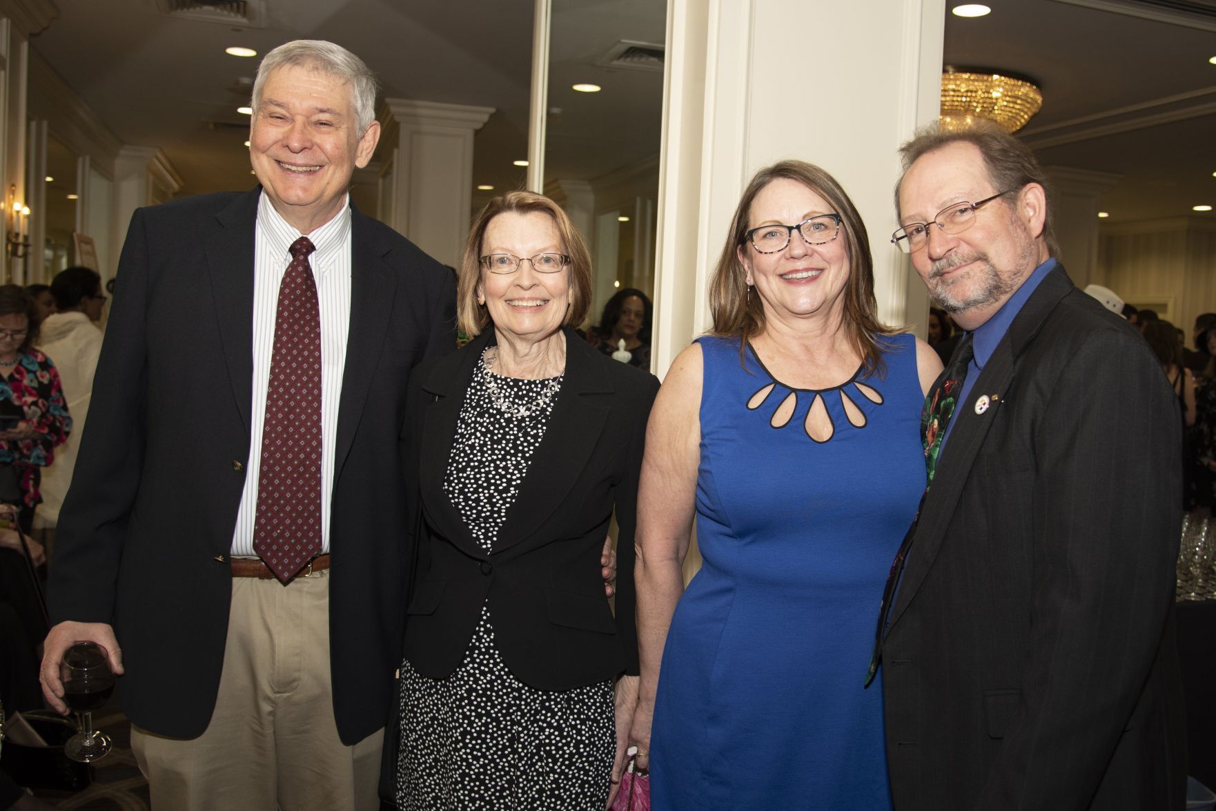 Dave and Anna Tucek, Therse Mattli, Ed Balzer